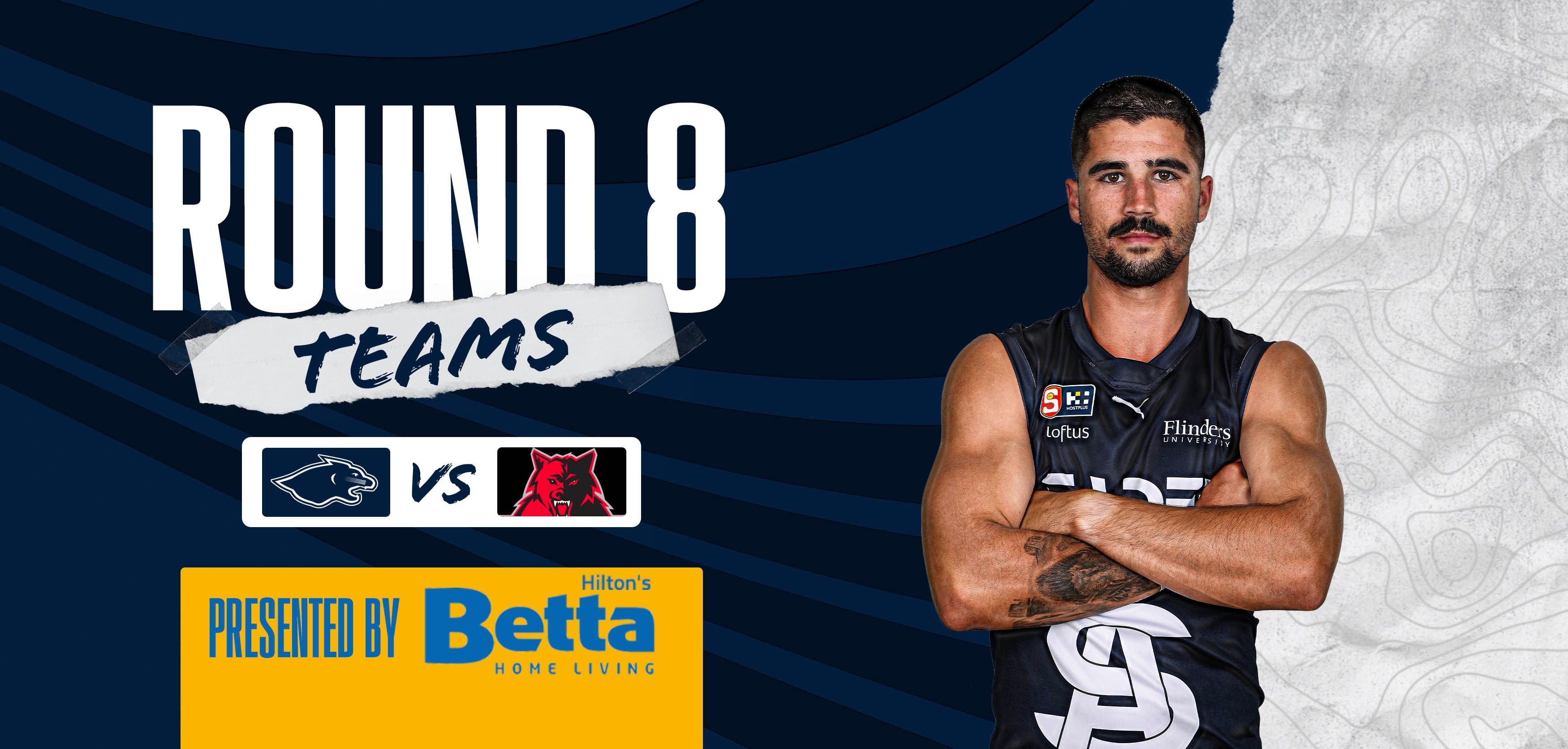 BETTA Team Selection: Round 8 vs West Adelaide BETTA Team Selection: Round 8 vs West Adelaide